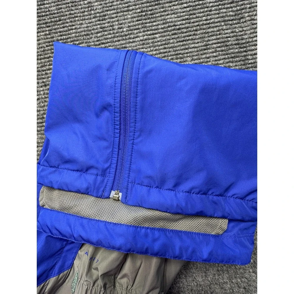 Nike‎ ACG Jacket Mens Medium Blue Clima-FIT Zip Off Sleeve Windbreaker Hiking